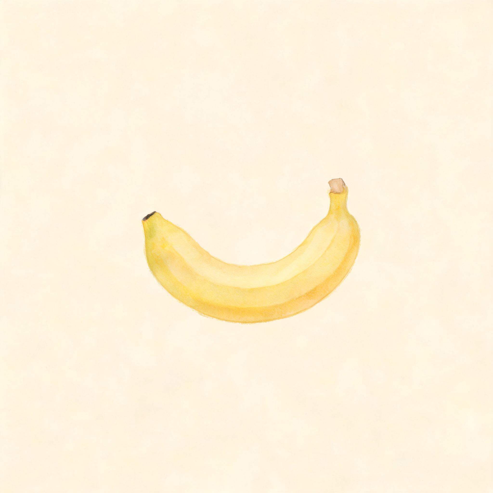 Tamanho da fruta: Banana