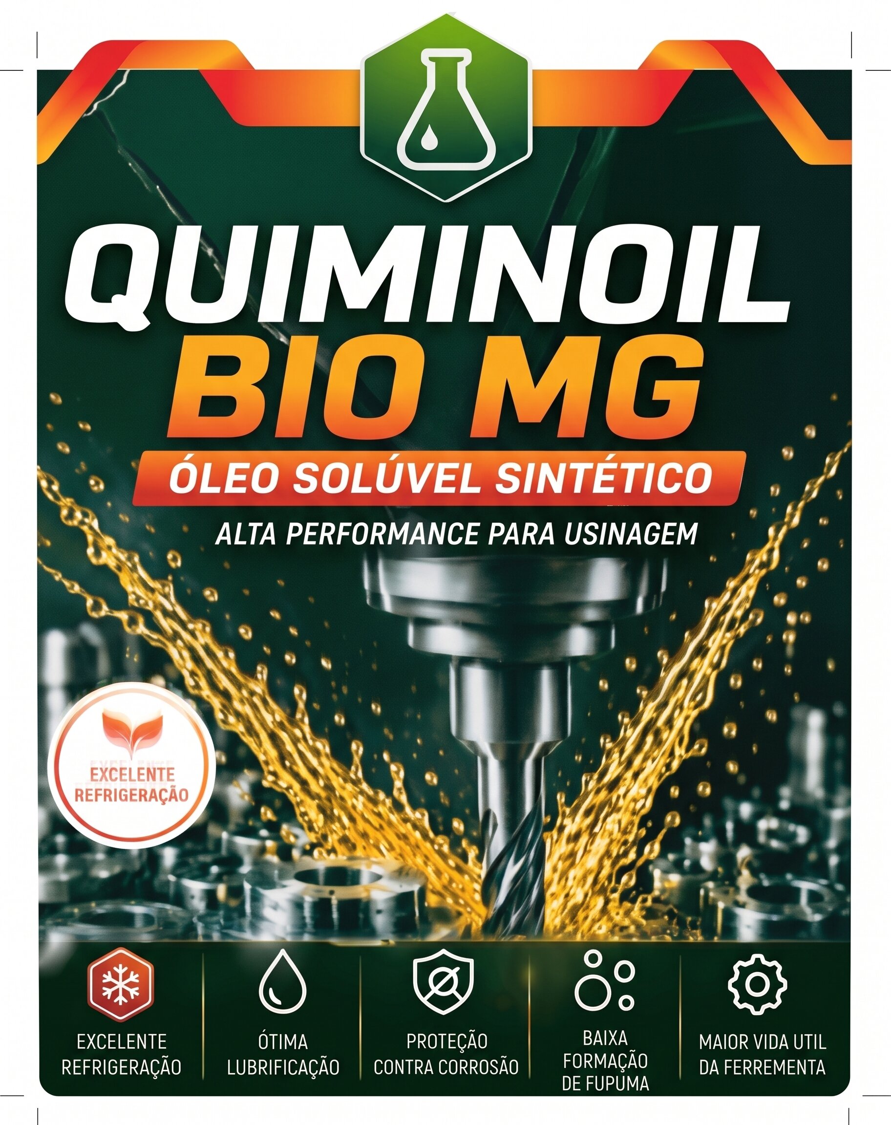 QUIMINOIL BIO MG — óleo solúvel sintético