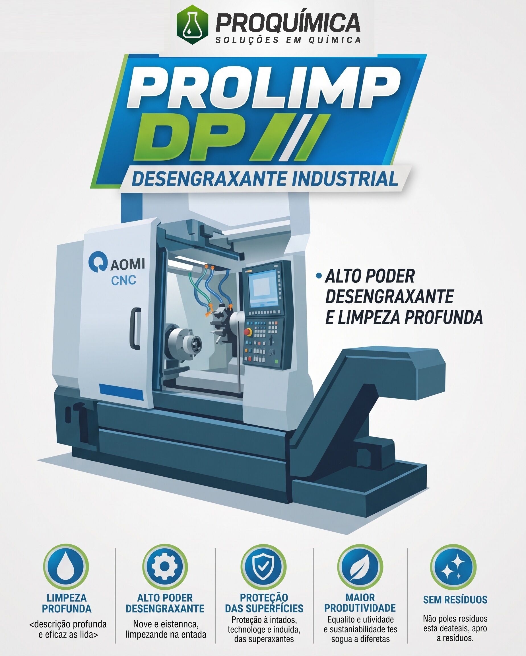 PRO LIMP DP — desengraxante industrial